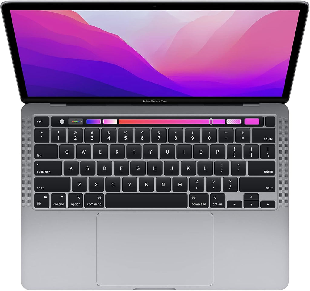 Renewed Apple MacBook Pro 2022 13-inch M2, 16GB RAM, 512GB SSD, Space Gray, QWERTY English product image 1