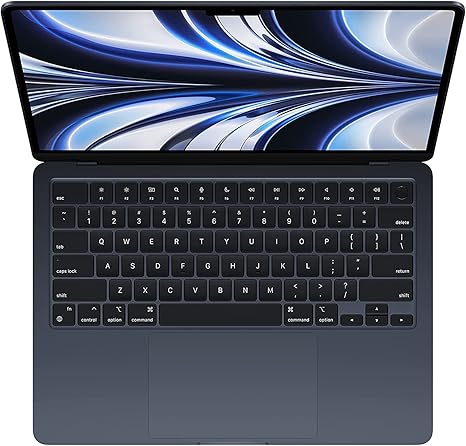 Refurbished Apple MacBook Air 2022 M2 13.6-inch Laptop, 8GB RAM, 512GB SSD, Midnight product image 1