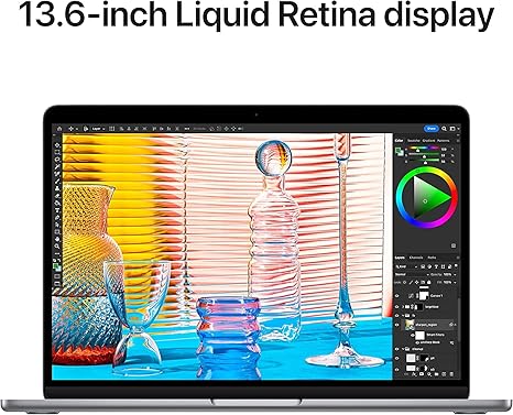 Refurbished Apple MacBook Air 2022 M2 13.6-inch Laptop, 8GB RAM, 512GB SSD, Midnight product image 3