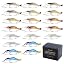 Goture Soft Shrimp Lures Fishing Saltwater Luminous Shrimp Bait Set