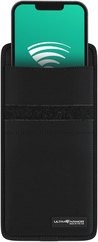 Ultra Armor DefenderShield ConcealShield Crossbody Faraday Bags for Phones & Data Security