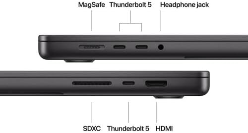 Renewed Apple MacBook Pro 2024 16-inch with M4 Max, 48GB RAM, 1TB SSD, Space Black product image 5