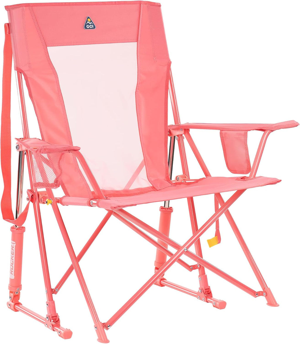 GCI Outdoor Comfort Pro Rocker Camping Chair - Indigo Blue