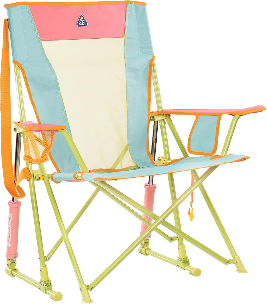 GCI Outdoor Comfort Pro Rocker Camping Chair - Indigo Blue