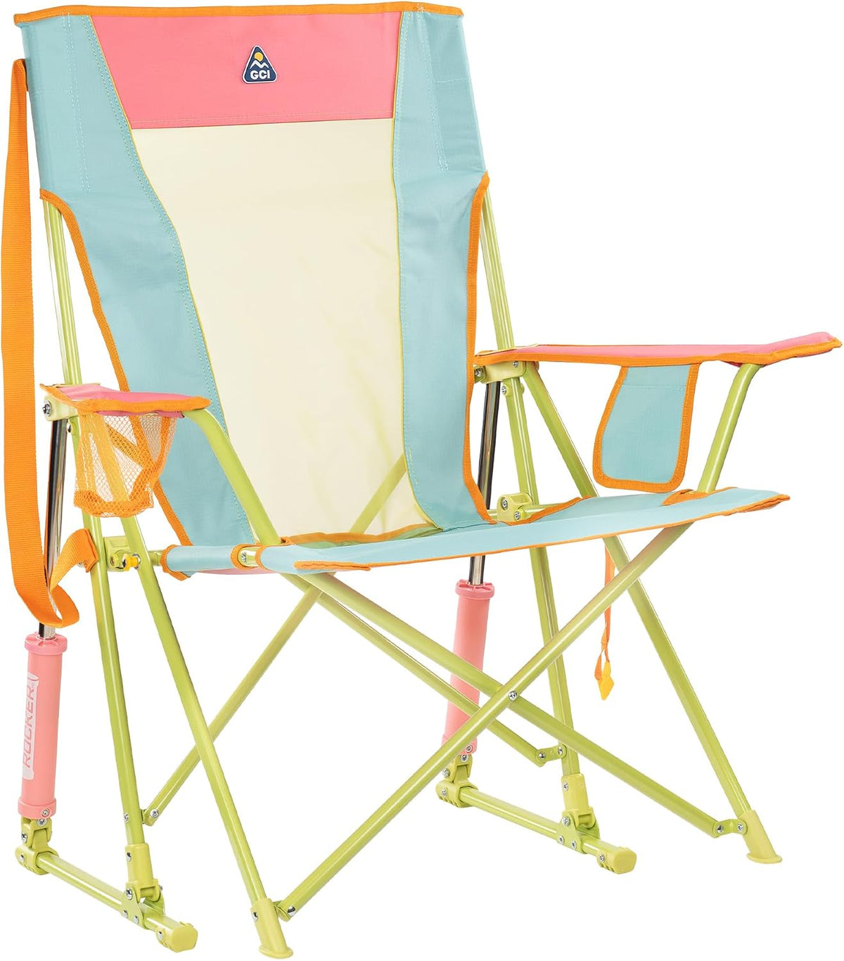 GCI Outdoor Comfort Pro Rocker Camping Chair - Indigo Blue
