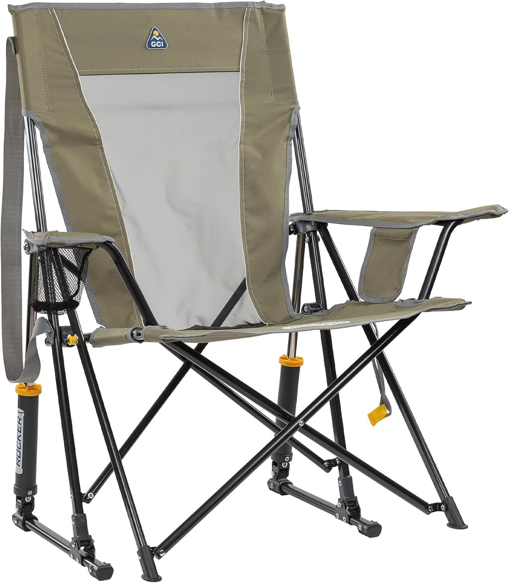 GCI Outdoor Comfort Pro Rocker Camping Chair - Indigo Blue