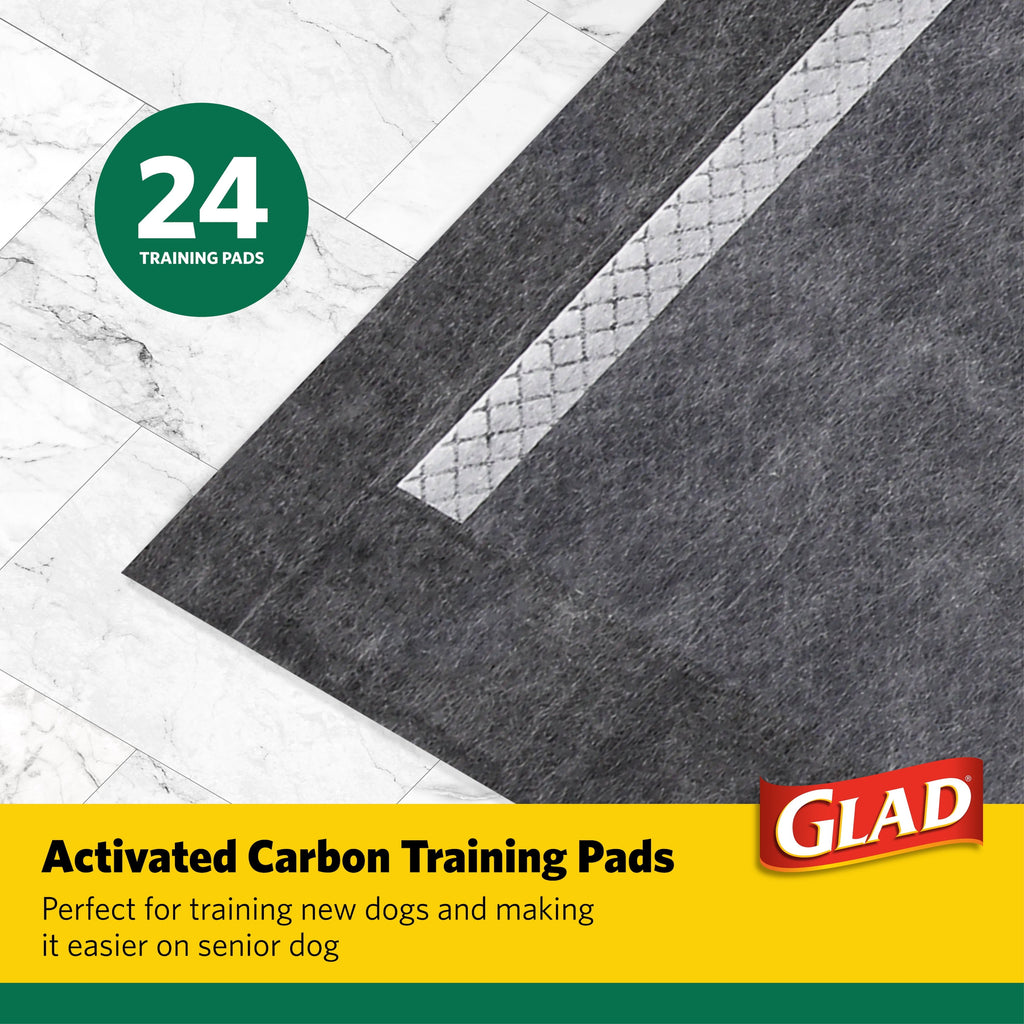 Giant Size Activated Charcoal Leak-Resistant Training Pads for Dogs, 30X36, 24 Count