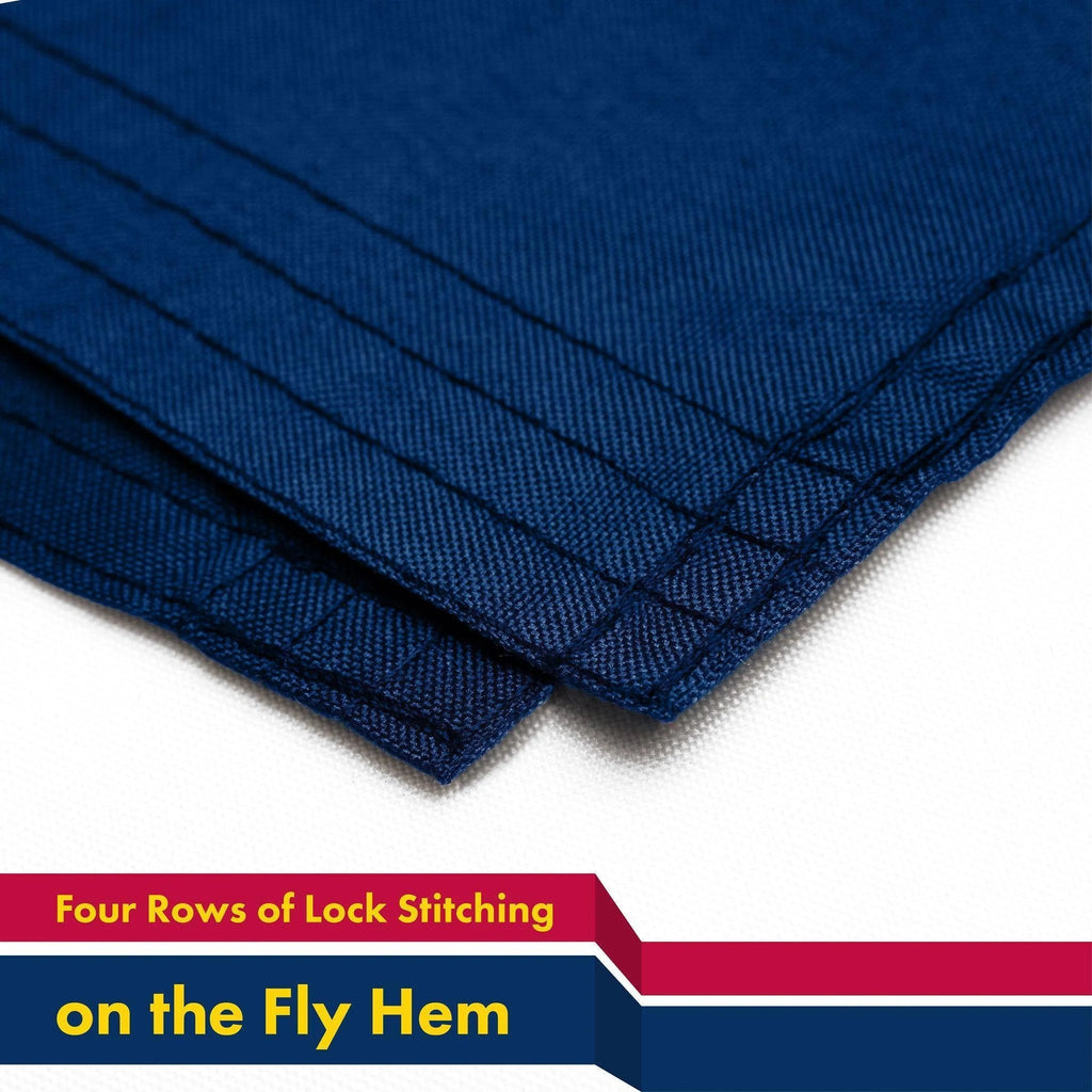 G128 5 Pack: West Virginia WV State Flag 3X5 Ft Liteweave Pro Series Printed 150D Polyester Indoor/Outdoor, Vibrant Colors, Brass Grommets, Thicker and More Durable than 100D 75D Polyester